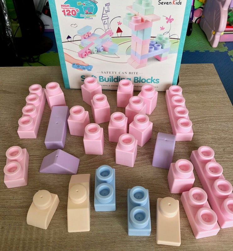Soft Silicone Building Blocks
