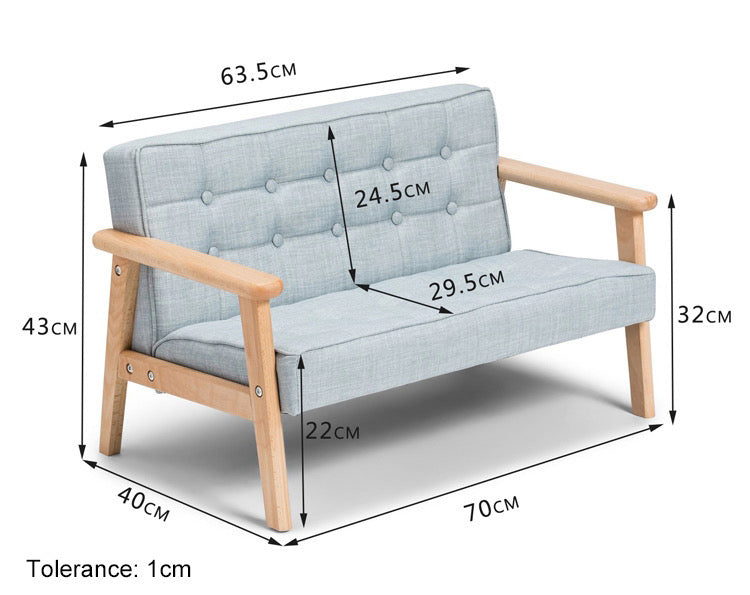 Toddler Double Sofa
