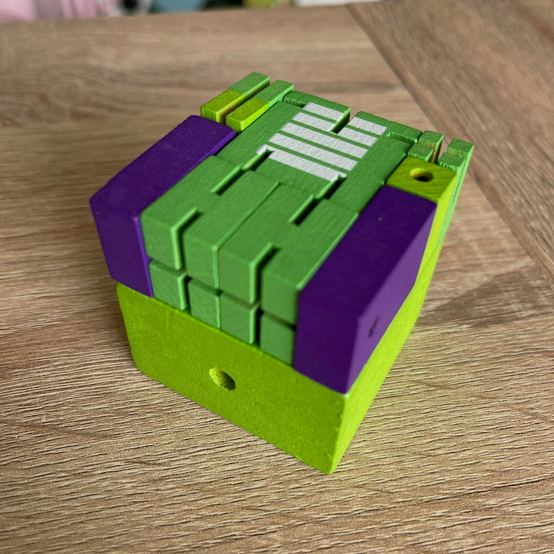 Transforming Wooden Robot