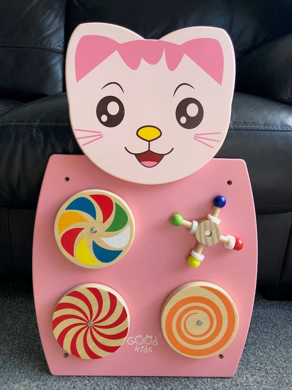 Wall Play Activity Centre Cat