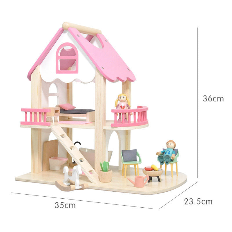Wooden Dolls House Lake House