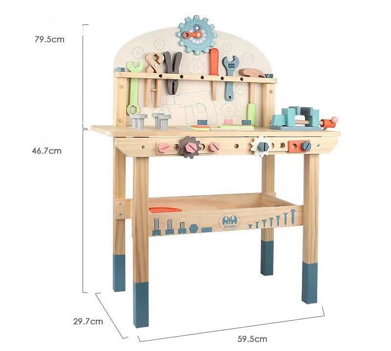 Wooden Kids Workbench
