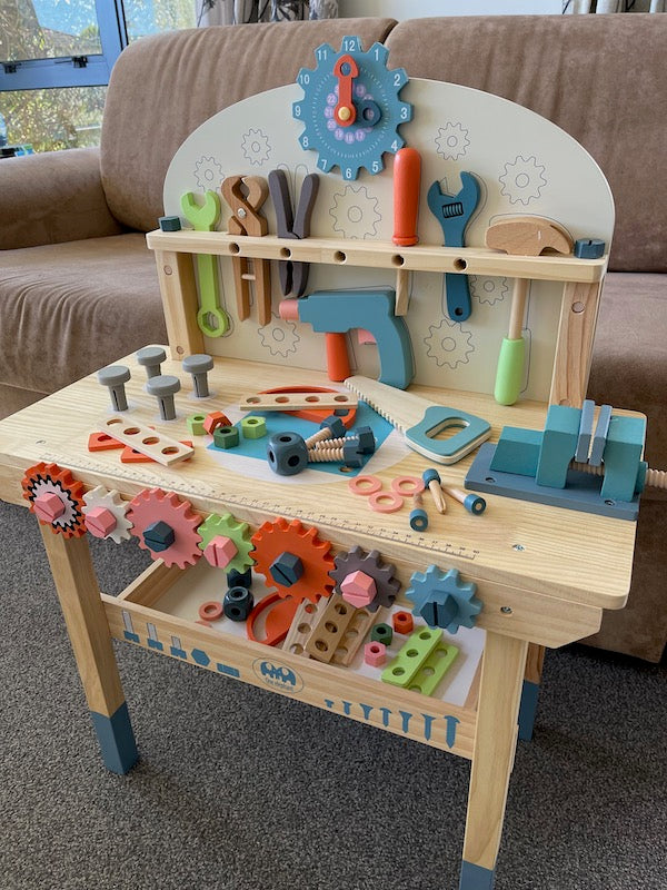 Wooden Kids Workbench