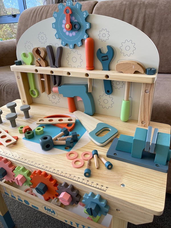 Wooden Kids Workbench