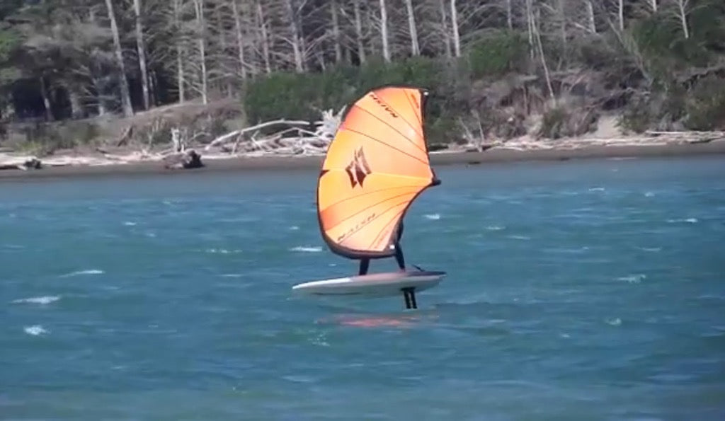 Wing Foiling (or SUP, Kite or Prone Foiling).  Wellington Foil Centre!