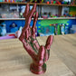 3D Printed 6 Finger Alien Hand Controller Holder Red/Yellow/Green tricolour silk