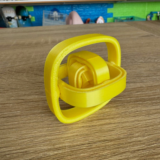 3D Printed Air Spinner yellow