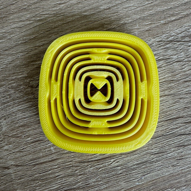 3D Printed Air Spinner yellow