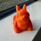 3D Printed Baby Bunny Orange