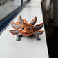 3D Printed Cute Axolotl Copper / Silver