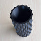 3D Printed Diamond Vase - black