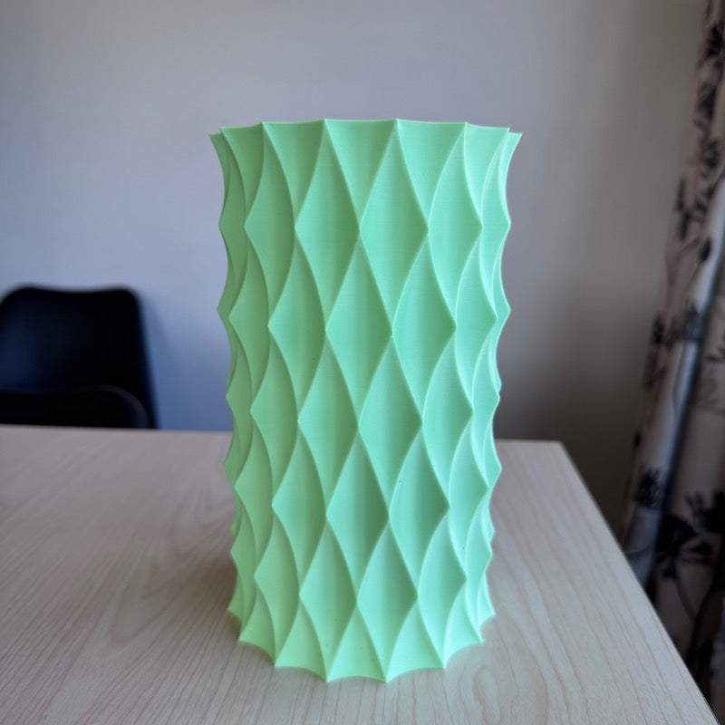 3d Printed Diamond Vase