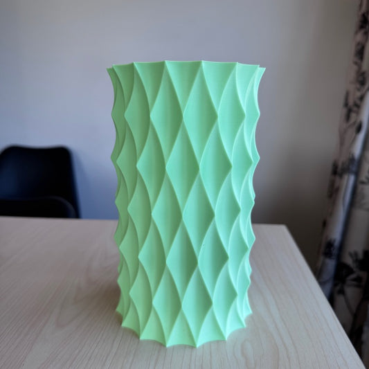 3d Printed Diamond Vase