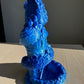 3D Printed Dice Tower Fire Ice Blue