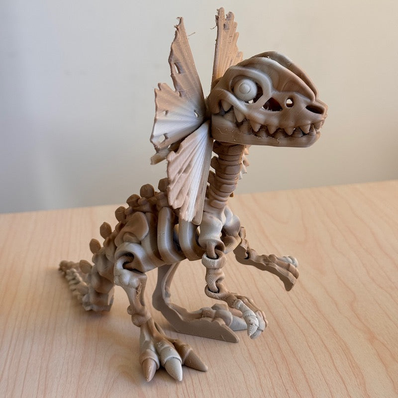 3D Printed Dilophosaurus
