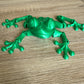 3D Printed Flexi Frog Green Silk
