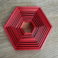 3D Printed Hexagon Fidget