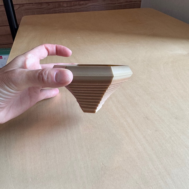 3D Printed Hexagon Fidget.