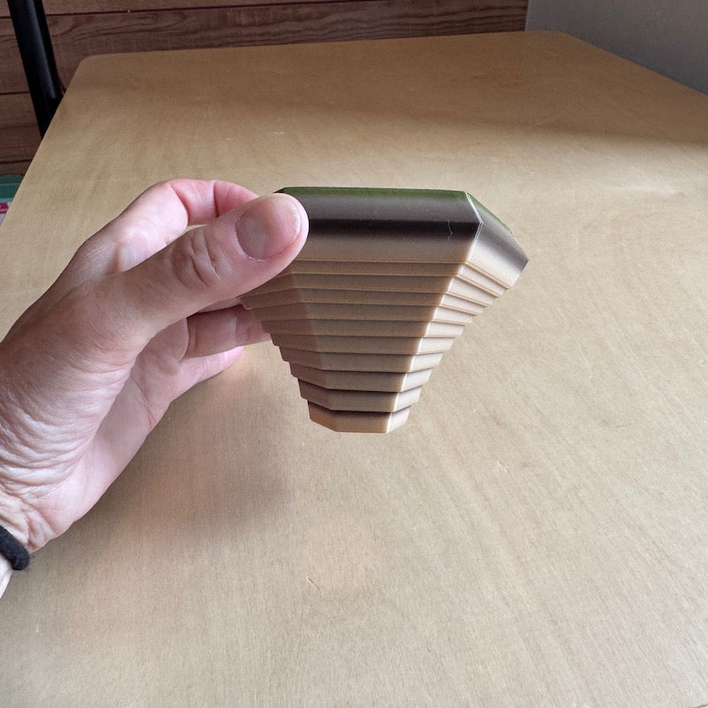 3D Printed Hexagon Fidget.