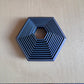 3D Printed Hexagon Fidget.