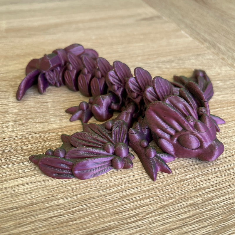 3D Printed Mistletoe Dragon