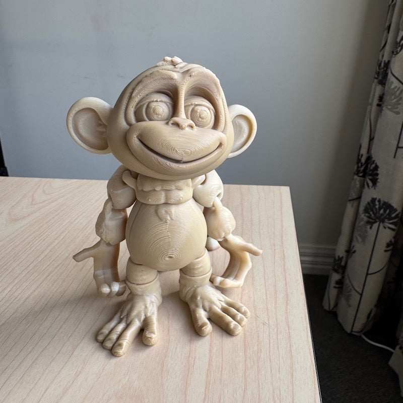 3D Printed Monkey Bone