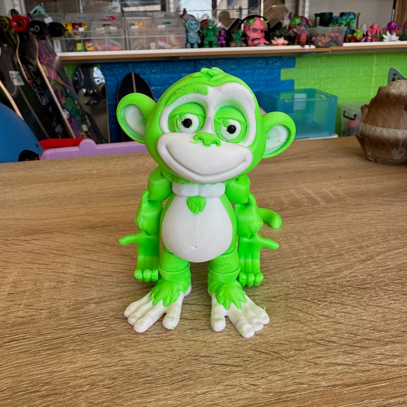 3D Printed Monkey Green