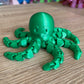 3D Printed Octopus green Large