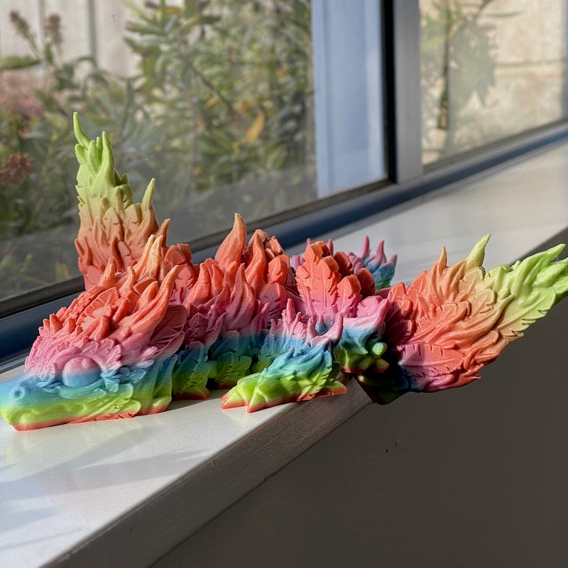 3D Printed Phoenix Dragon