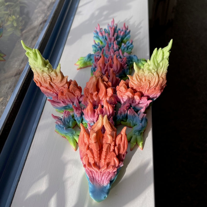 3D Printed Phoenix Dragon