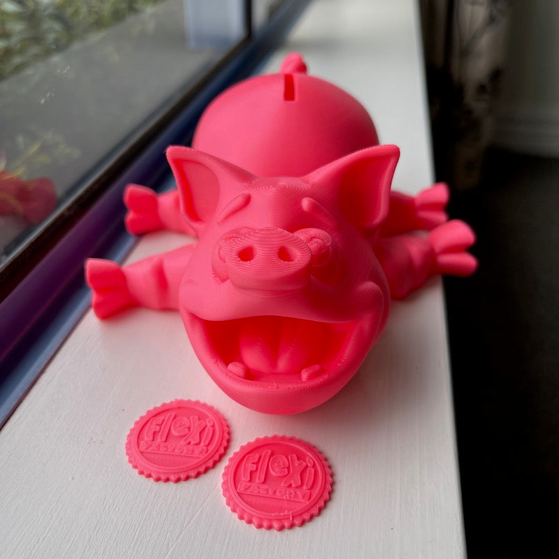 3D Printed Piggy Bank