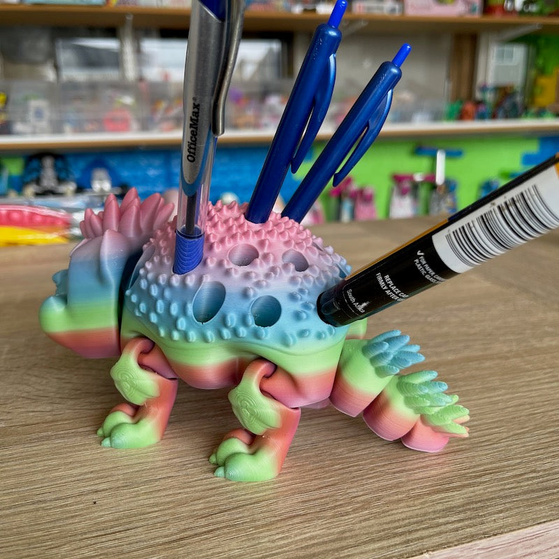 3D Printed Porcupine Pen Holder