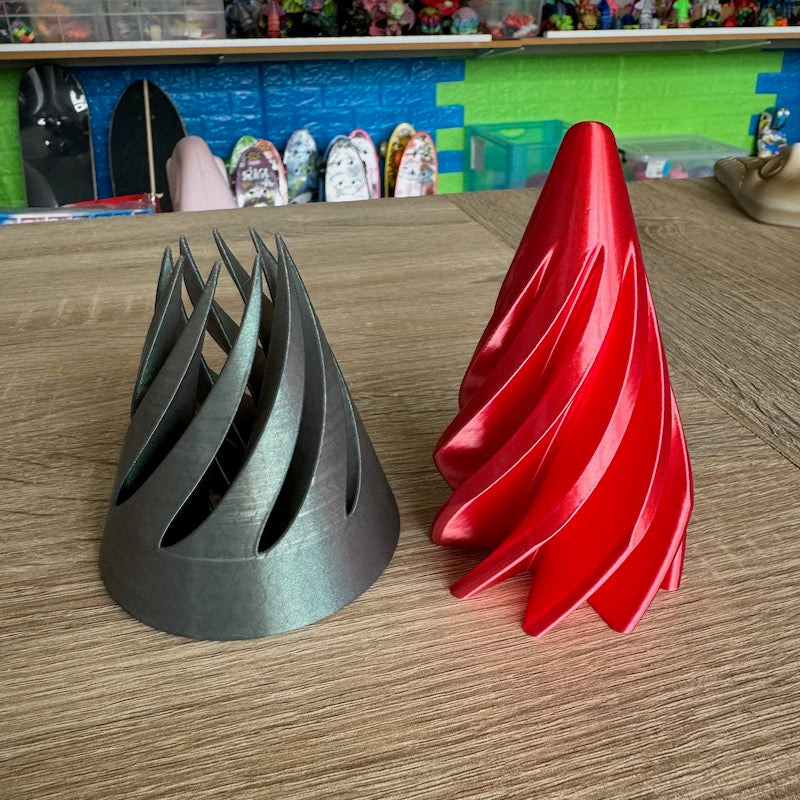 3D Printed Spiral Cone Fidget Toy