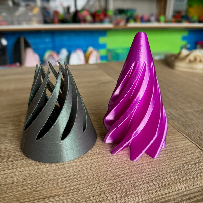 3D Printed Spiral Cone Fidget Toy