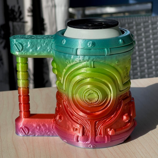 3D Printed Steampunk Can Holder Multicolour