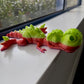 3D Printed T Rex Rainbow Silk mini