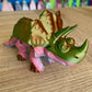 3D Printed Triceratops Multicolour 