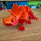 3D Printed Triceratops Skeleton fire