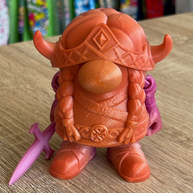 3D Printed Viking Gnome