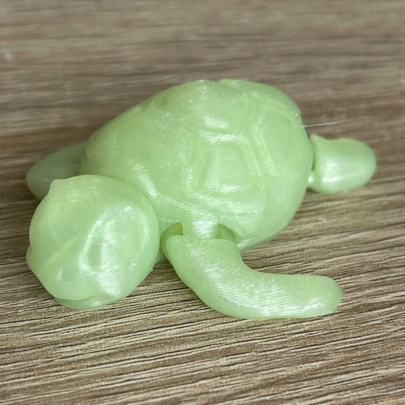3D Printed Mini Turtle Glow in the dark