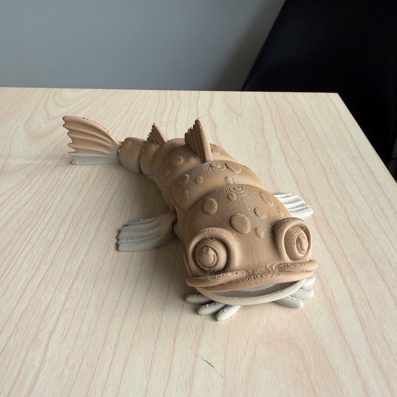 3D Printed Articulated Catfish