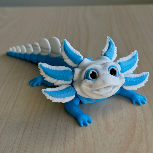 3D Printed Cute Axolotl