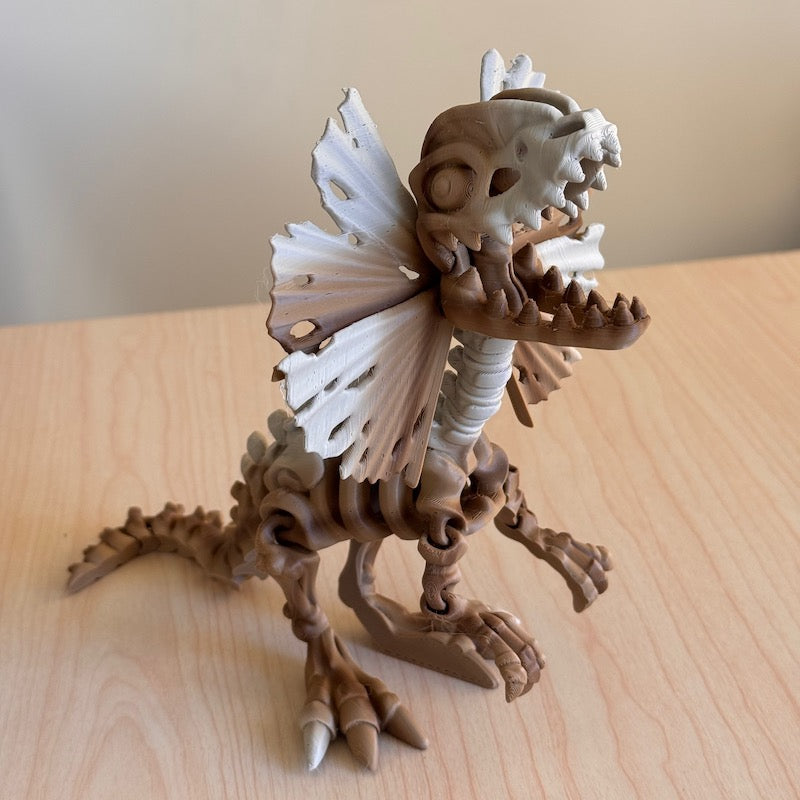 3D Printed Dilophosaurus