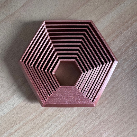 3D Printed Hexagon Fidget
