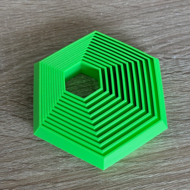 3D Printed Hexagon Fidget