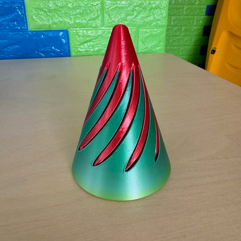 3D Printed Spiral Cone Fidget Toy