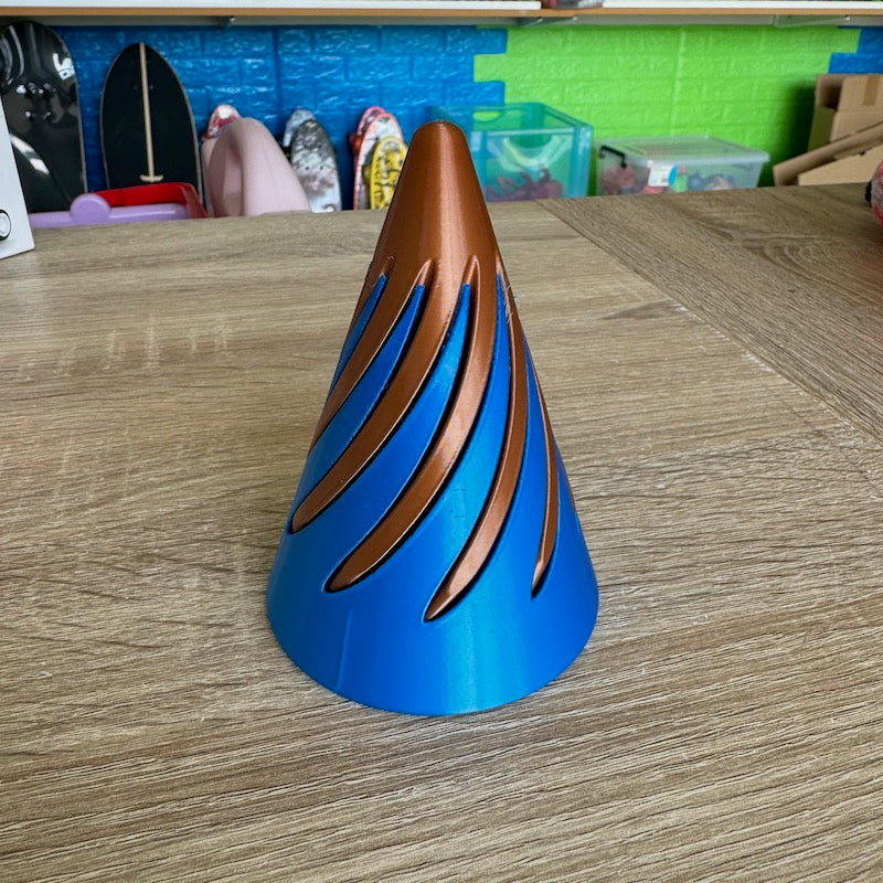 3D Printed Spiral Cone Fidget Toy