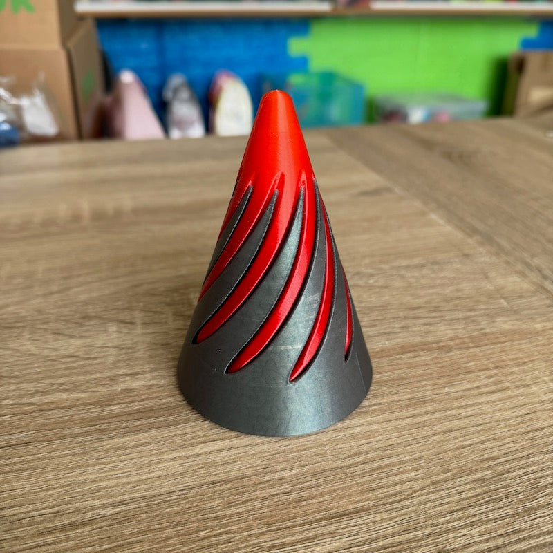 3D Printed Spiral Cone Fidget Toy