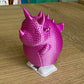 3d Printed Walking Dragon purple silk