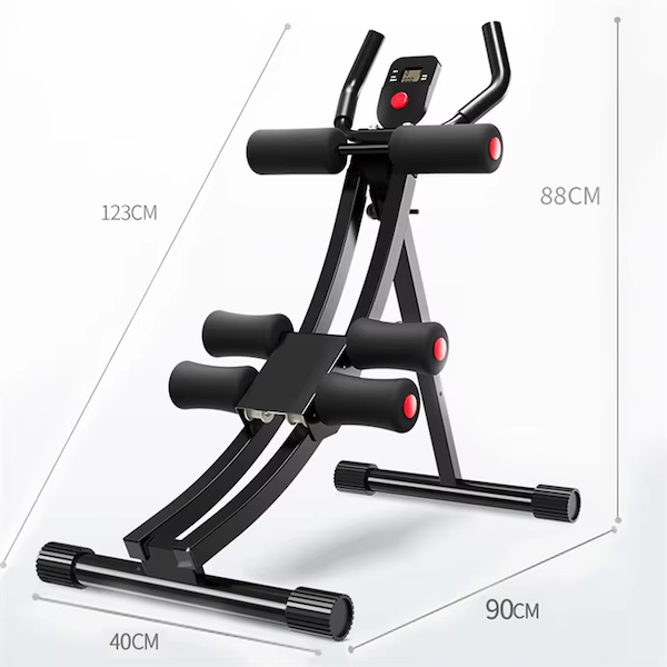 Abdominal workout machine